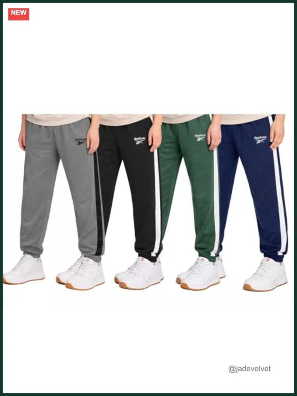 Boys 4-Pack Performance Tricot Joggers - Pull-On Sweatpants for Athletic Wear